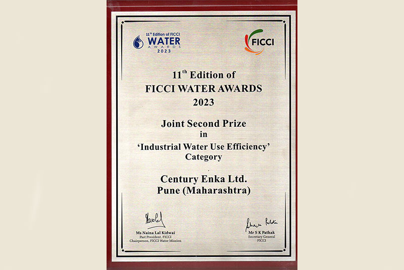 Water Award FICCI 2023